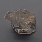Bronze Figurine With Lotus Leaf