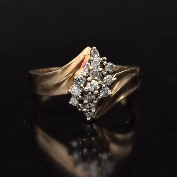 Gold Diamond Ring