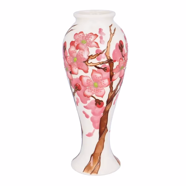 Boxed Moorcroft Confetti Vase by Emma Bossons