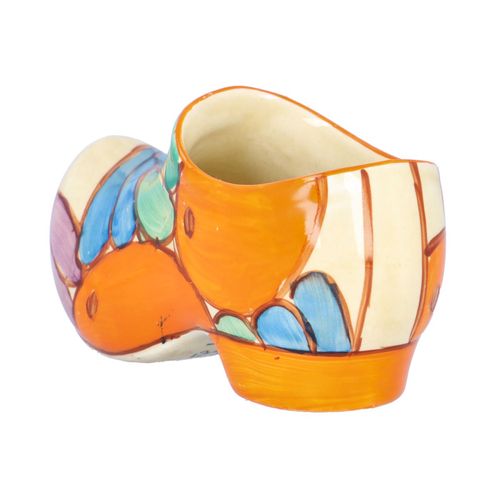 Clarice Cliff Oranges Small Sabot or Clog image-5
