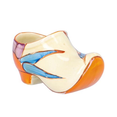 Clarice Cliff Oranges Small Sabot or Clog image-3