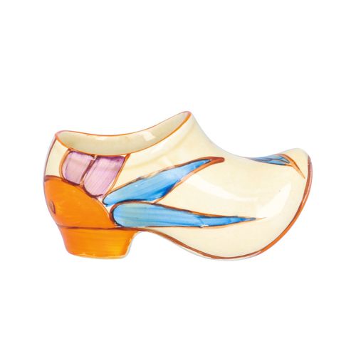 Clarice Cliff Oranges Small Sabot or Clog image-2