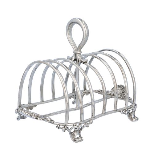 Victorian Silver Toast Rack image-1