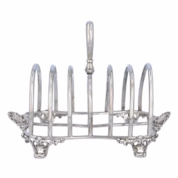 Victorian Silver Toast Rack