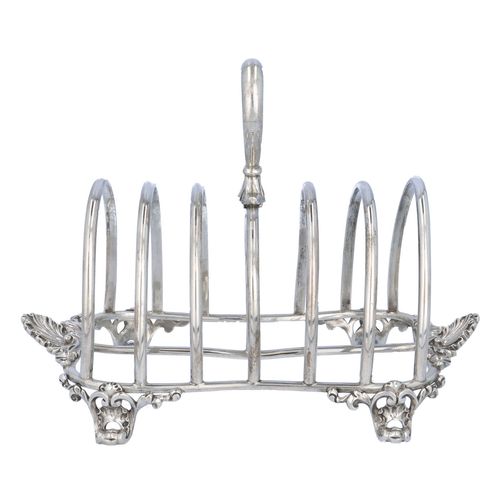 Victorian Silver Toast Rack image-2