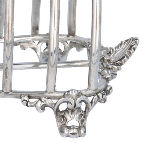 Victorian Silver Toast Rack image-3