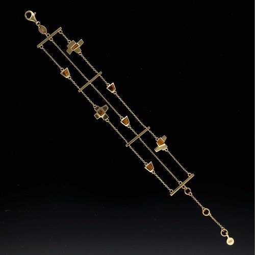 18ct Gold Links of London Bracelet image-1