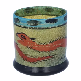 Rare Kosta Boda Art Glass Vase Part of the Nevada Collection