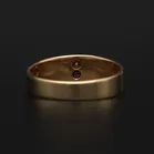 15ct Gold Victorian Ruby and Seed Pearl Ring
