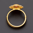 22ct Gold Ruby and Diamond Ring