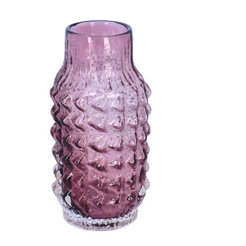 Whitefriars Aubergine Pineapple Vase image-1