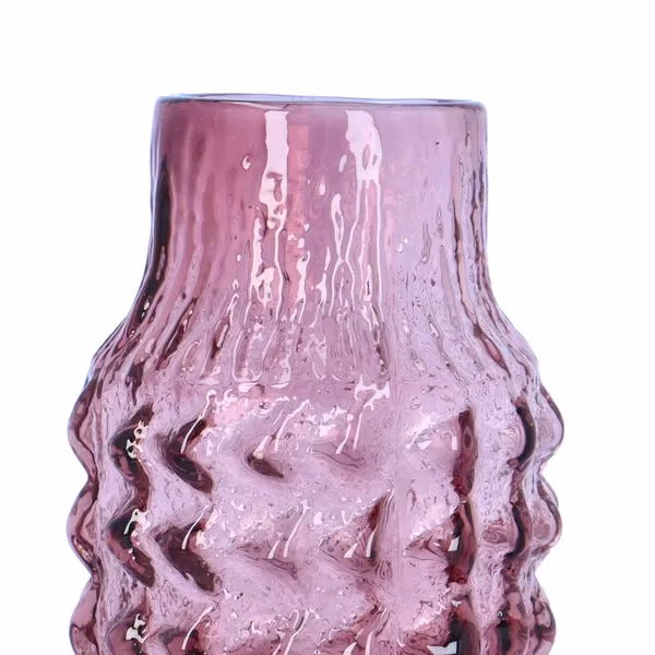 Whitefriars Aubergine Pineapple Vase