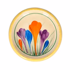 Clarice Cliff Crocus Pin Dish