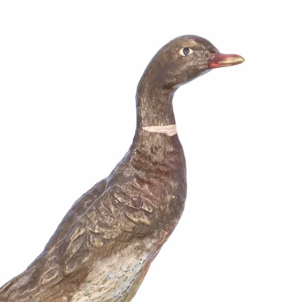 Antique Bronze Duck