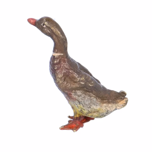 Antique Bronze Duck