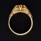 18ct Yellow Gold Ruby Ring