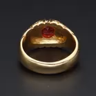 18ct Yellow Gold Ruby Ring