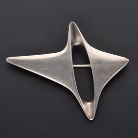 Georg Jensen Henning Koppel Sterling Silver Brooch
