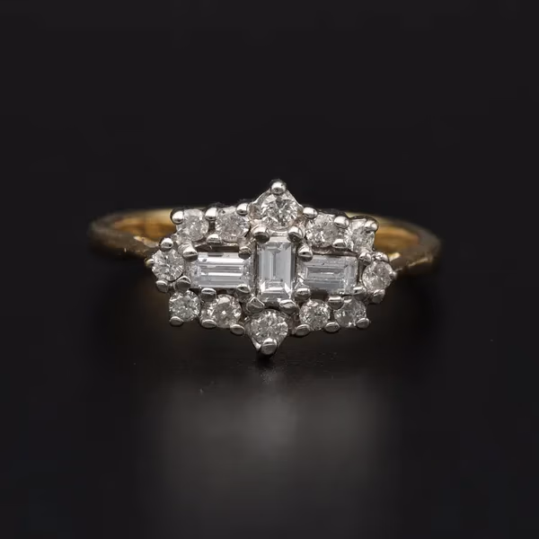 18ct Gold Diamond Ring