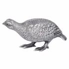 Naturalistic Cast Silver Model of a Grouse