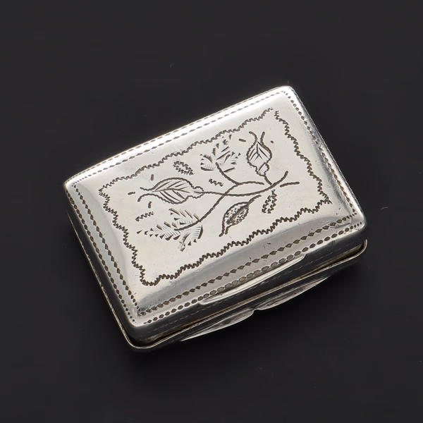 Victorian Silver Vinaigrette
