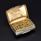 Victorian Silver Vinaigrette