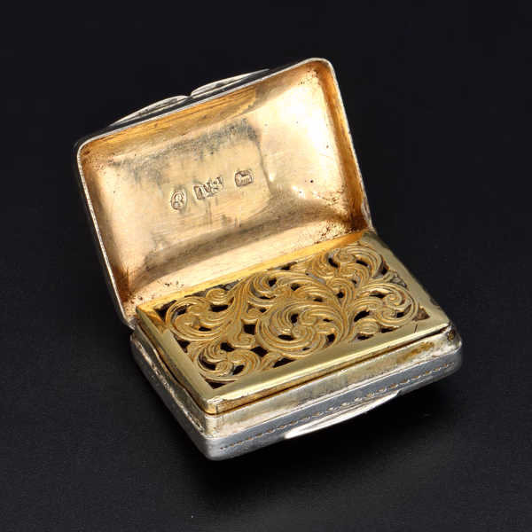 Victorian Silver Vinaigrette