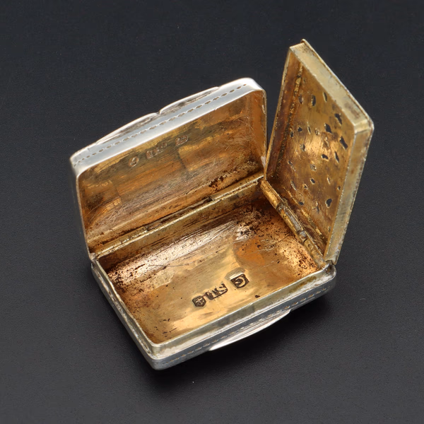 Victorian Silver Vinaigrette