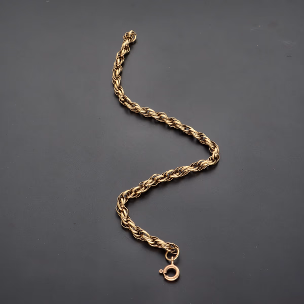 Vintage 9ct Yellow Gold Bracelet