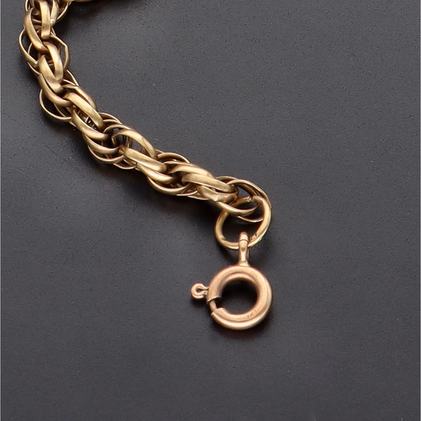 Vintage 9ct Yellow Gold Bracelet
