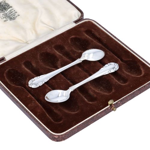 Boxed Georg Jensen Solid Silver Spoons image-4