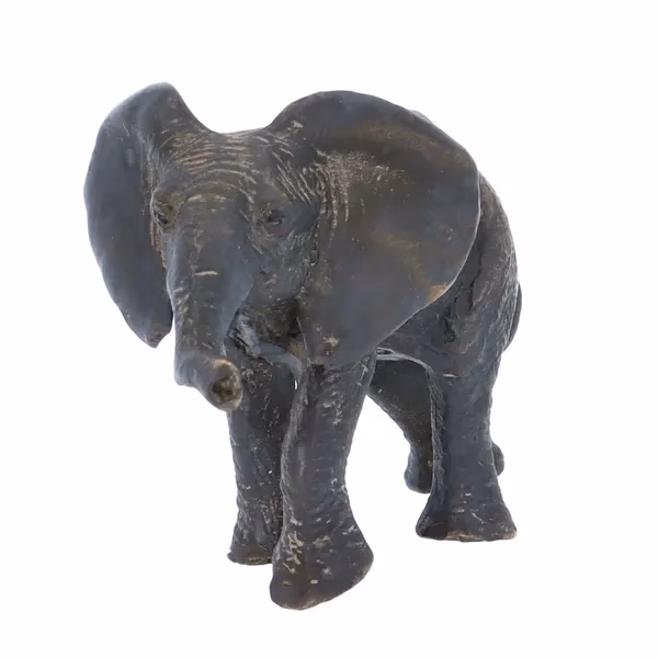 Bronze Bergman Elephant