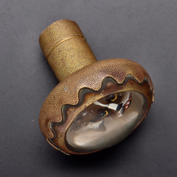 Oversize Essex Crystal Parasol Handle