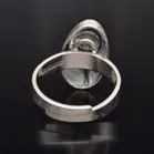 Adjustable Silver Rock Crystal Ring by Sten & Laine