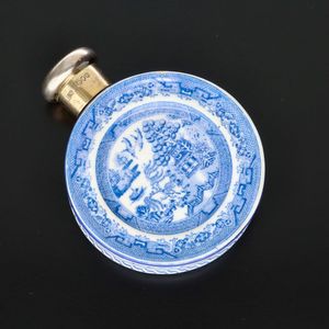 Victorian Ceramic Scent Bottle