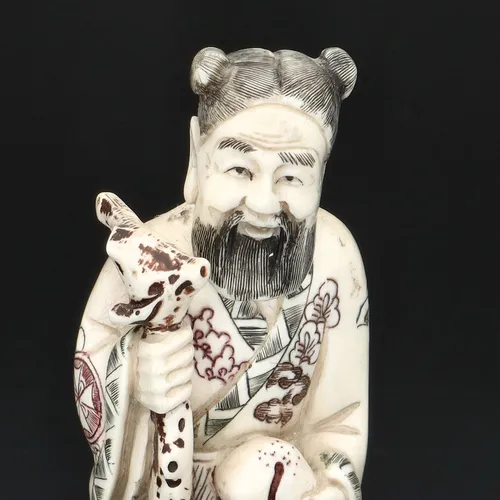 Carved Perfume Bottle Figure Other Collectables Hemswell Antique