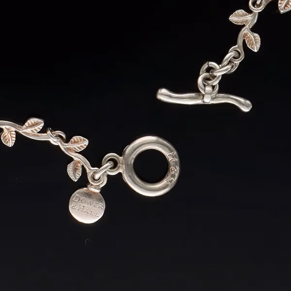 Dower and Hall Silver Gem Set Necklace