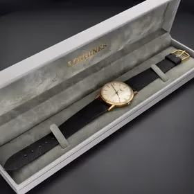 1980s Longines Manual Wind Dress Watch