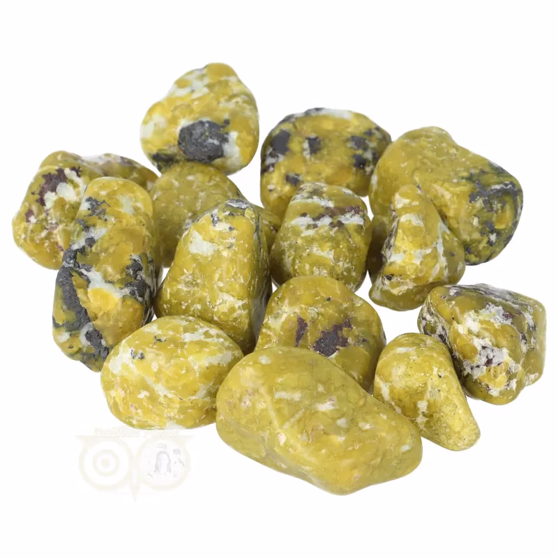 Lizardiet ( Noorse Jade ) trommelstenen kopen Edelstenen Webwinkel - Webshop Danielle Forrer