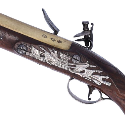 Late 18th Century Pair of Flintlock Holster Pistols by Wilson image-3