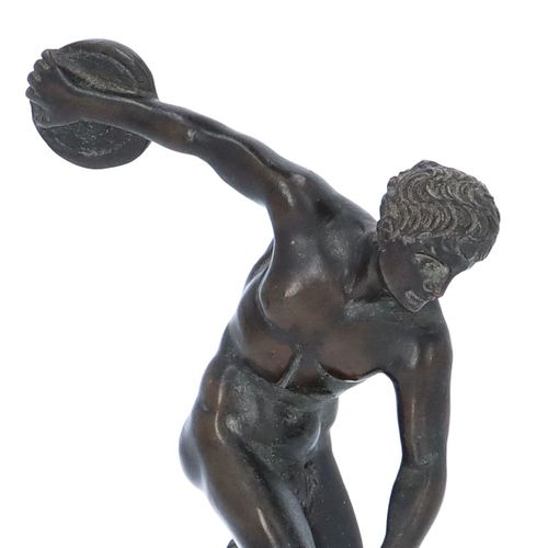 Grand Tour Bronze Sculpture of Discobolus image-4