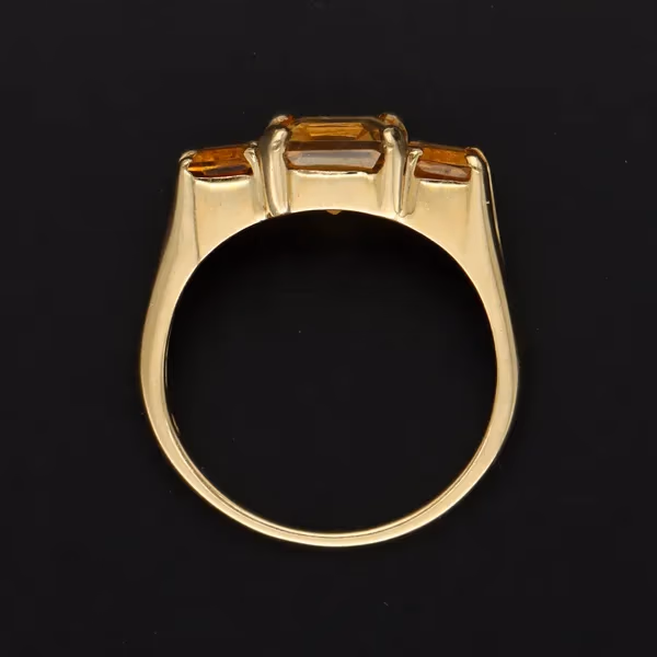 9ct Gold Citrine Ring