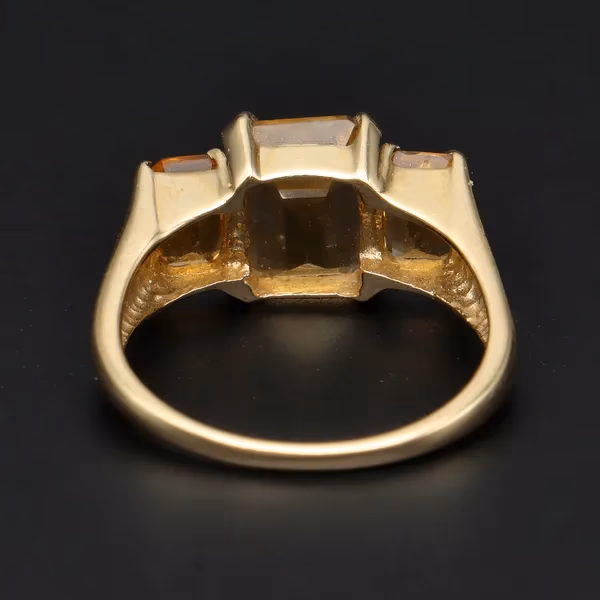 9ct Gold Citrine Ring