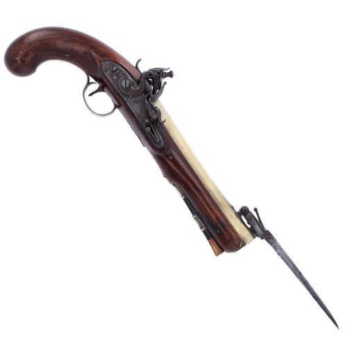 Flintlock Blunderbuss Bayonet Pistol image-2