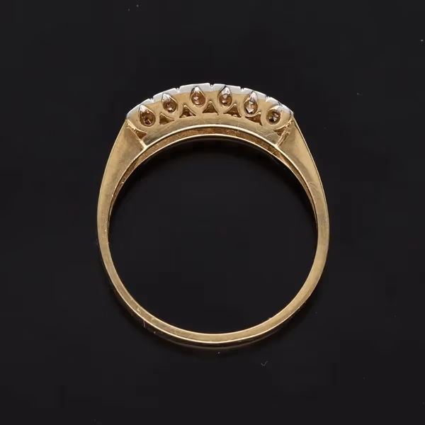 Gold Diamond Ring. Sheffield 1989