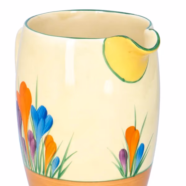 Clarice Cliff Crocus Coronet Jug