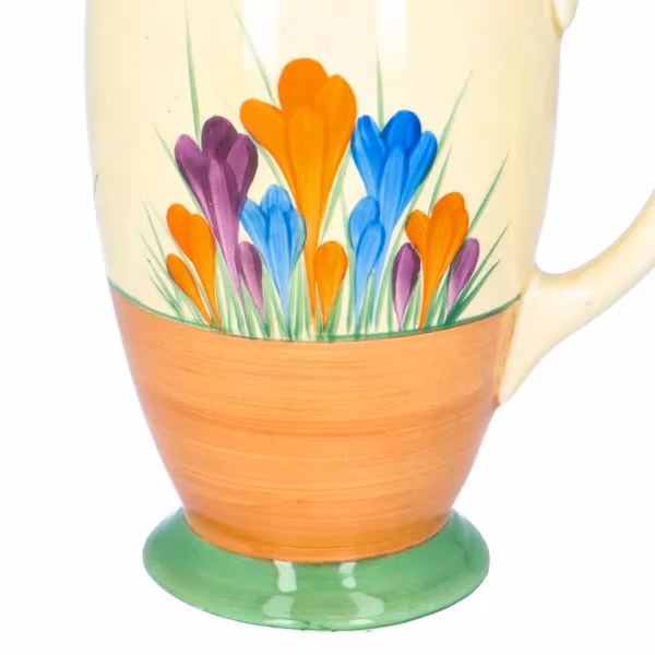 Clarice Cliff Crocus Coronet Jug