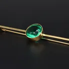 Antique Art Deco 15ct Gold Bar Brooch