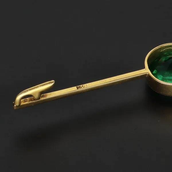 Antique Art Deco 15ct Gold Bar Brooch
