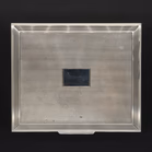 Vintage Silver Engine Turned Box